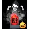 Gemmy Fire Ice-Shaker Reaper Tombstone Pumpkin -Deals Gemmy Store 1445679