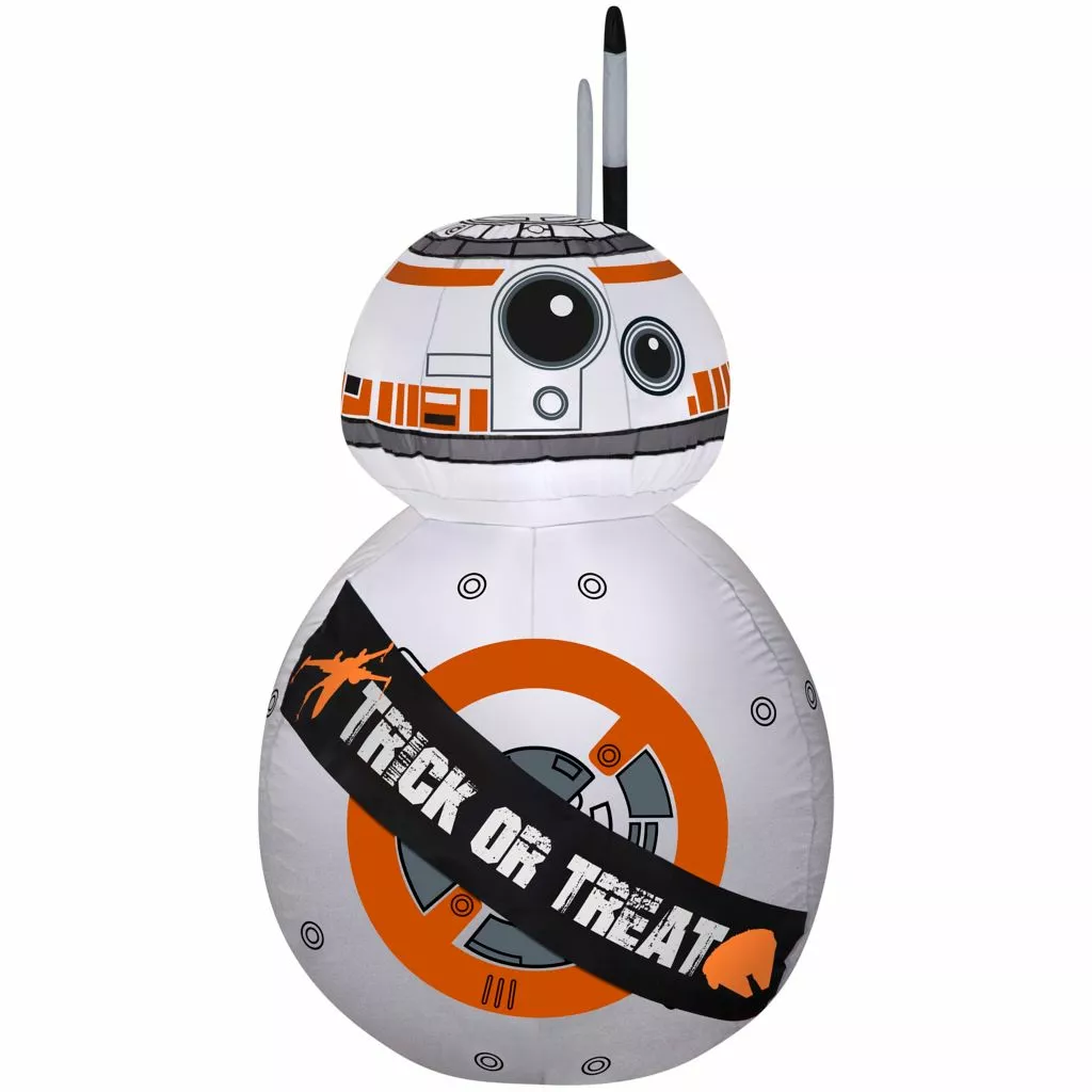 Gemmy Airblown Inflatable Star Wars BB-8 with Banner, Self-Inflates, G-74053 3 Gemmy Airblown Inflatable Star Wars BB-8 with Banner, Self-Inflates, G-74053