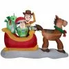 Gemmy Airblown-Toy Story with Sleigh Inflatable Decor, G-37598 1 Gemmy Airblown-Toy Story with Sleigh Inflatable Decor, G-37598 -Deals Gemmy Store 1454504