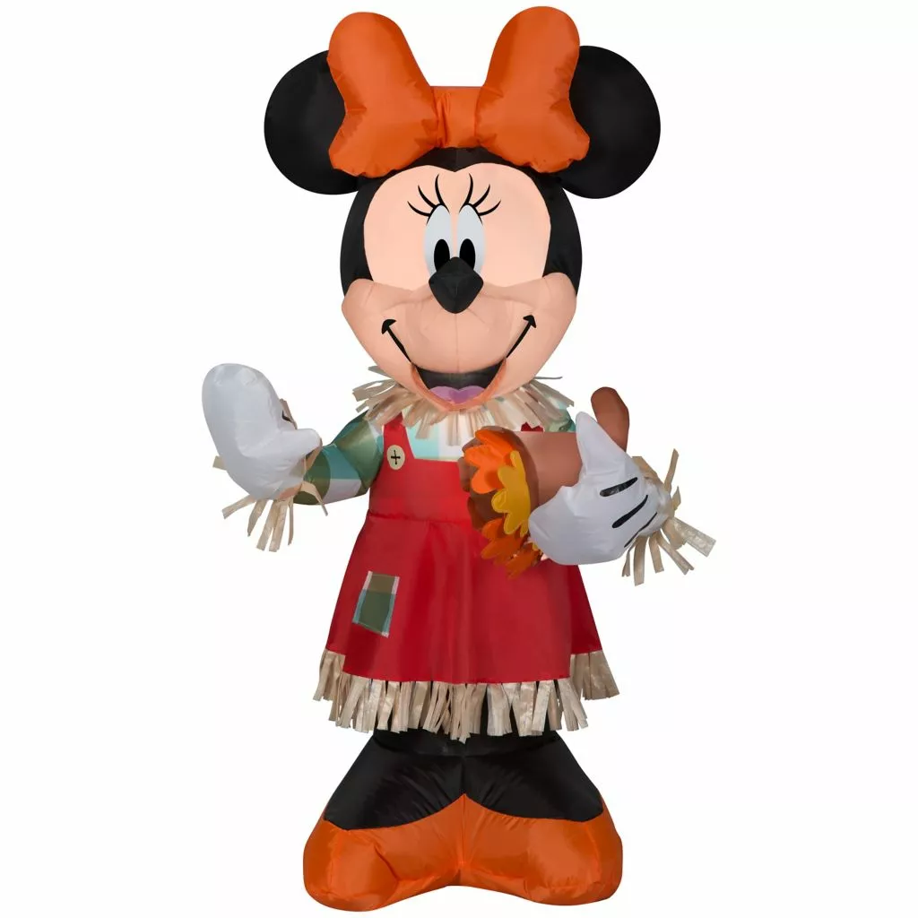 Gemmy 3.5 ft. Airblown Inflatable Minnie Holding Cornucopia, G-2262226 3 Gemmy 3.5 ft. Airblown Inflatable Minnie Holding Cornucopia, G-2262226