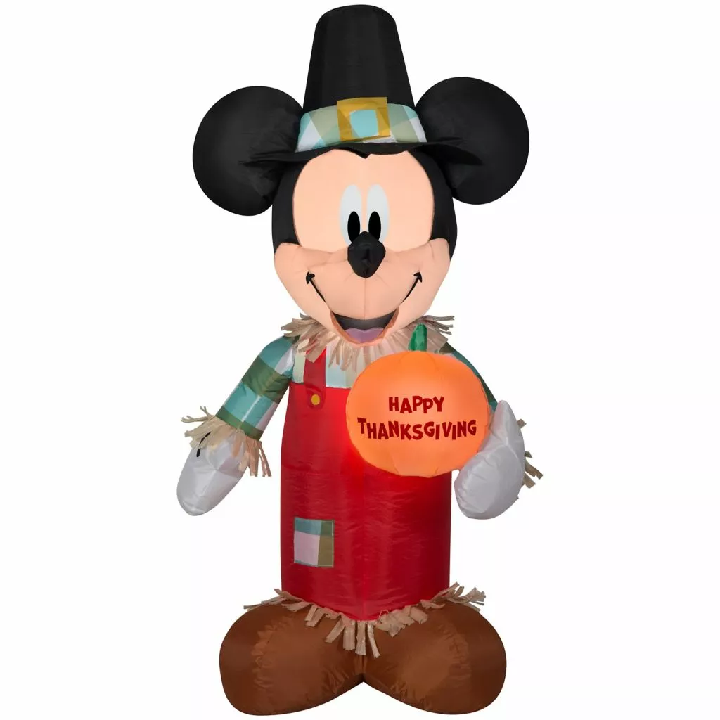 Gemmy 3.5 ft. Airblown Inflatable Mickey Holding Pumpkin, G-226227 3 Gemmy 3.5 ft. Airblown Inflatable Mickey Holding Pumpkin, G-226227
