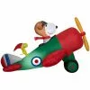 Gemmy Airblown Inflatable Snoopy in an Airplane Scene 2 Gemmy Airblown Inflatable Snoopy in an Airplane Scene -Deals Gemmy Store 1572849
