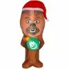 Gemmy Airblown Stylized Chewbacca with Santa Hat Decor, G-114962 -Deals Gemmy Store 1624143