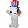 Gemmy Airblown Patriotic Snoopy with Hat and Flag Decor 2 Gemmy Airblown Patriotic Snoopy with Hat and Flag Decor -Deals Gemmy Store 1634569