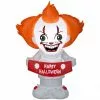 Gemmy Airblown Stylized Pennywise Inflatable Decoration, G-225884 2 Gemmy Airblown Stylized Pennywise Inflatable Decoration, G-225884 -Deals Gemmy Store 1694736