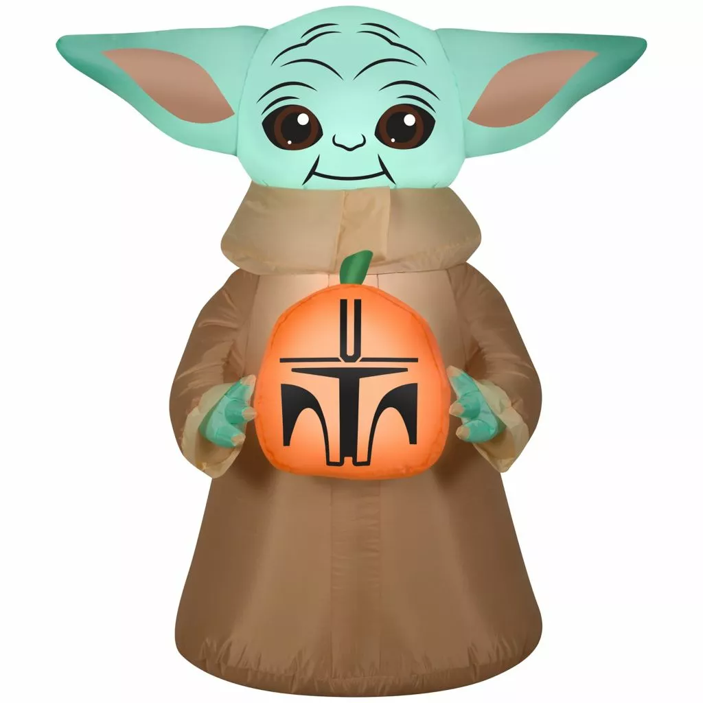 Gemmy Airblown-The Child with Pumpkin-SM-Star Wars 3 Gemmy Airblown-The Child with Pumpkin-SM-Star Wars
