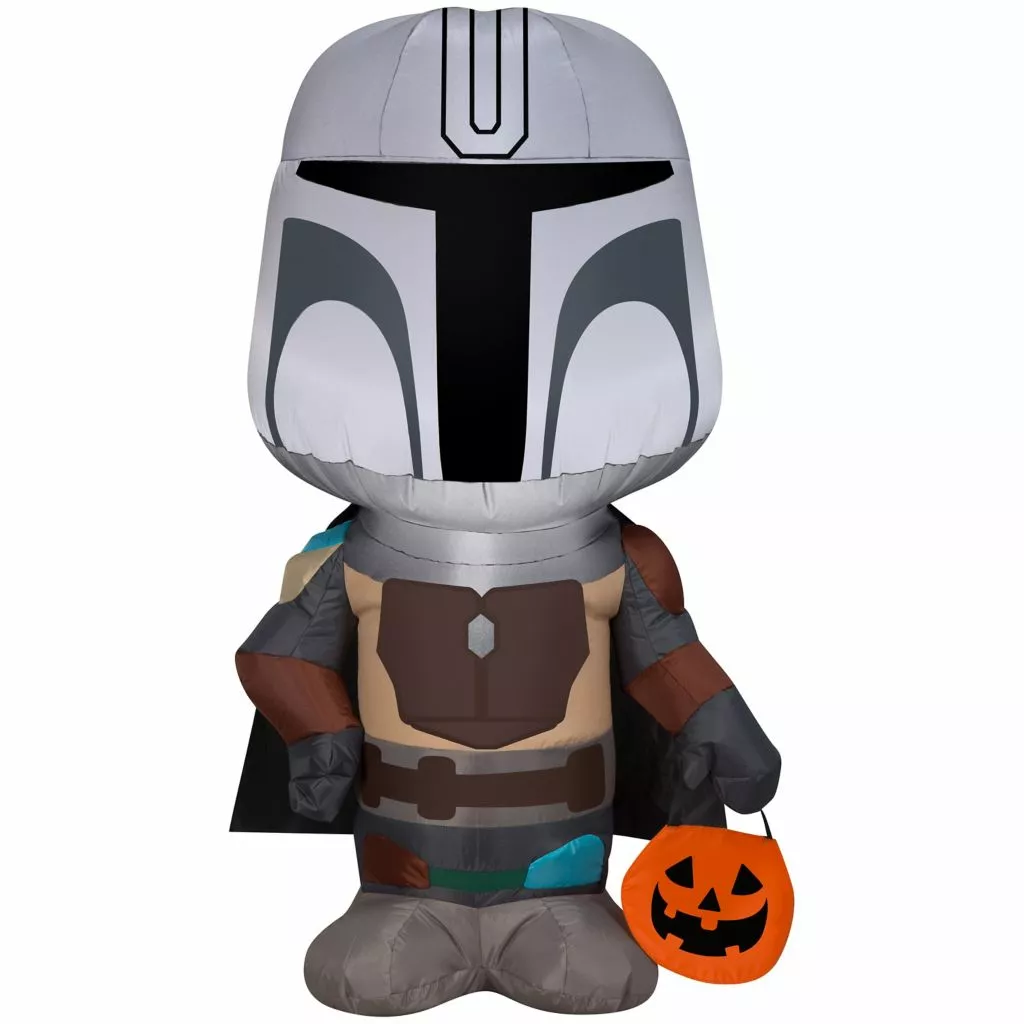 Gemmy Airblown-Halloween The Mandalorian-SM-Star Wars 3 Gemmy Airblown-Halloween The Mandalorian-SM-Star Wars