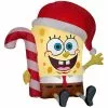 Gemmy Airblown Inflatable SpongeBob with Candy Cane, Nickelodeon 1 Gemmy Airblown Inflatable SpongeBob with Candy Cane, Nickelodeon -Deals Gemmy Store 1737023