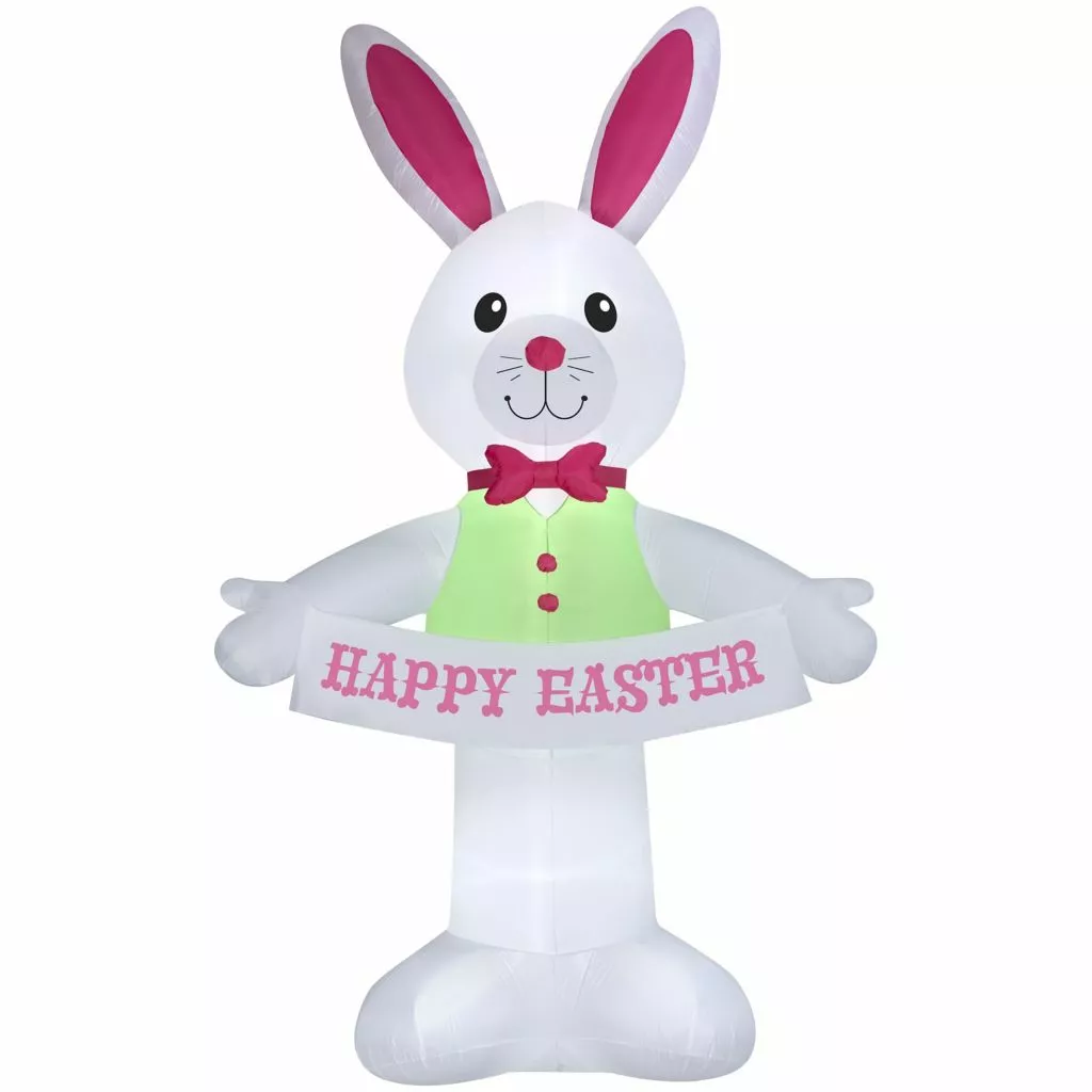 Gemmy Airblown Giant Easter Bunny 3 Gemmy Airblown Giant Easter Bunny