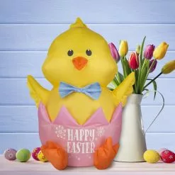 Gemmy Airdorable Airblown Easter Hatching Chick 9 Gemmy Airdorable Airblown Easter Hatching Chick -Deals Gemmy Store 1874510 A3