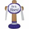 Gemmy Airblown-Outdoor "He Is Risen" Easter Sign, Small, G-41730 2 Gemmy Airblown-Outdoor "He Is Risen" Easter Sign, Small, G-41730 -Deals Gemmy Store 1877963