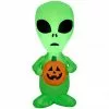 Gemmy Airblown Inflatable Alien with Jack-O'-Lantern -Deals Gemmy Store 1904180