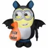 Gemmy Airblown Inflatable Despicable Me Dave in Bat Costume -Deals Gemmy Store 1904185
