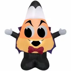 Gemmy Airblown Inflatable Candy Corn Vampire