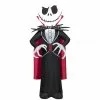 New! Gemmy Airblown Inflatable Jack Skellington as Vampire