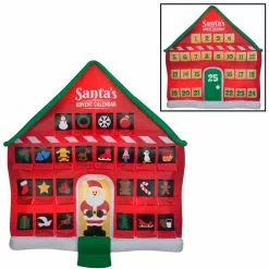 New! Gemmy Airblown Inflatable Advent Calendar, G-112287