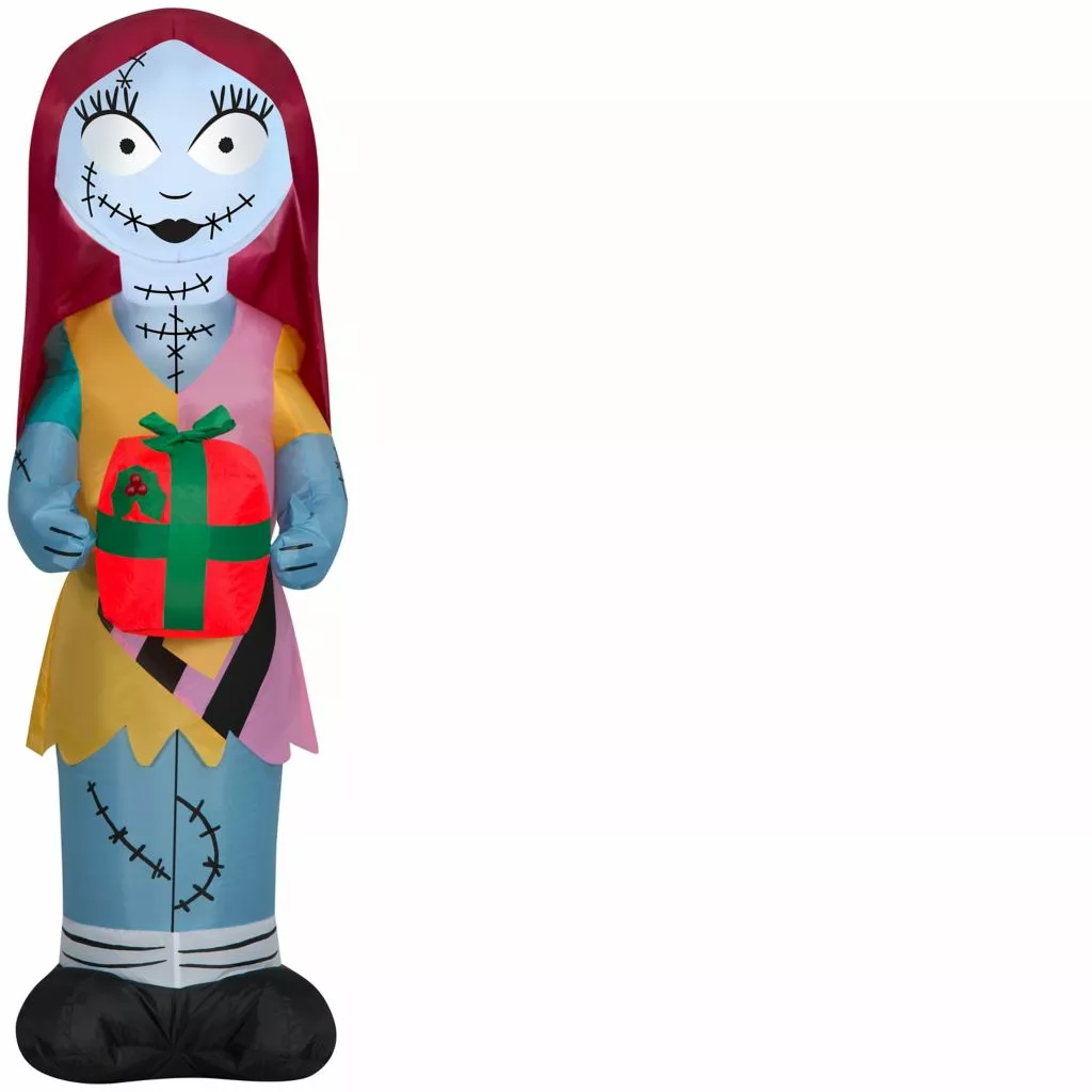 New! Gemmy Airblown Inflatable Sally with Gift Box, G-116473 3 New! Gemmy Airblown Inflatable Sally with Gift Box, G-116473