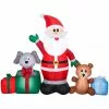 New! Gemmy Airblown Inflatable Santa and Friends, G-117596 1 New! Gemmy Airblown Inflatable Santa and Friends, G-117596 -Deals Gemmy Store 1935140