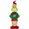 New! Gemmy Airblown Inflatable Grinch with Wreath, G-119314 1 New! Gemmy Airblown Inflatable Grinch with Wreath, G-119314 -Deals Gemmy Store 1935159