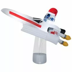 New! Gemmy Airblown Inflatable Star Wars X-Wing with R2-D2, G-39453